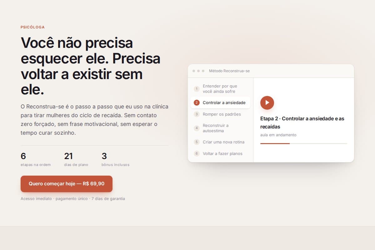 Site de Bianca Freitas, feito pela Fabrika